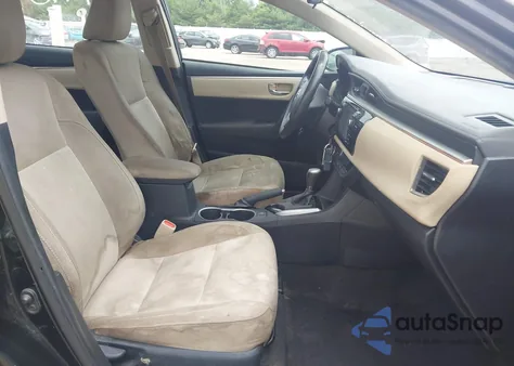 2016 Toyota Corolla Le from USA, damaged, VIN 2T1BURHE8GC673491